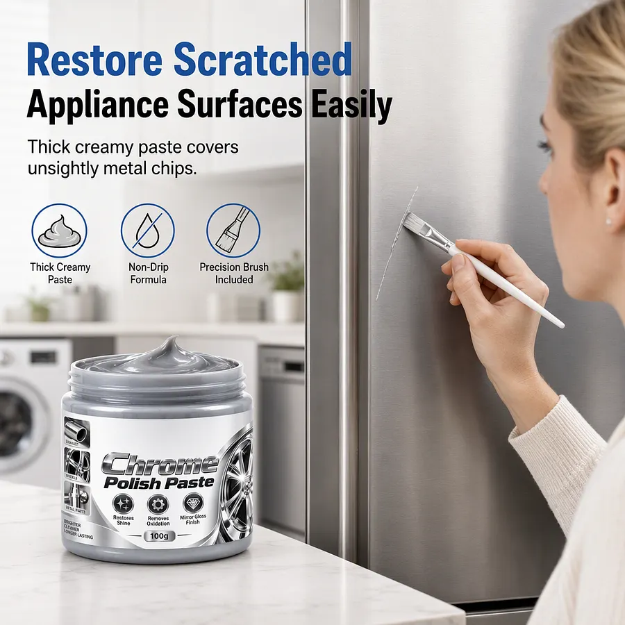 Restore scratched appliance surfaces easily