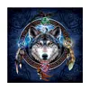 Full Round Drill Picture DIY Wolf Animal 5D Diamond Painting Wall Poster
