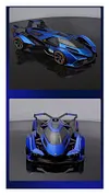 1:18 Lamborghini V12 Model Centennial Bull Model Supercar Concept Sports Car Model