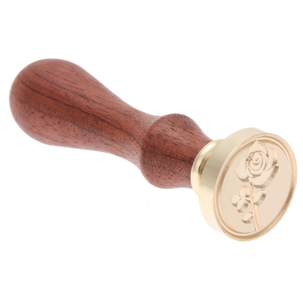 

DIY Sealing Wax with Wood Handle - Wax Seal Stamp, 501 Original
