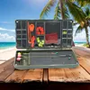 Magnetic Carp Fishing Organizer Box Compartment Swivels Hooks Bait Storage Case