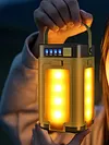 Foldable Camping Light Rechargeable Lantern Power Bank Solar Camping Lantern