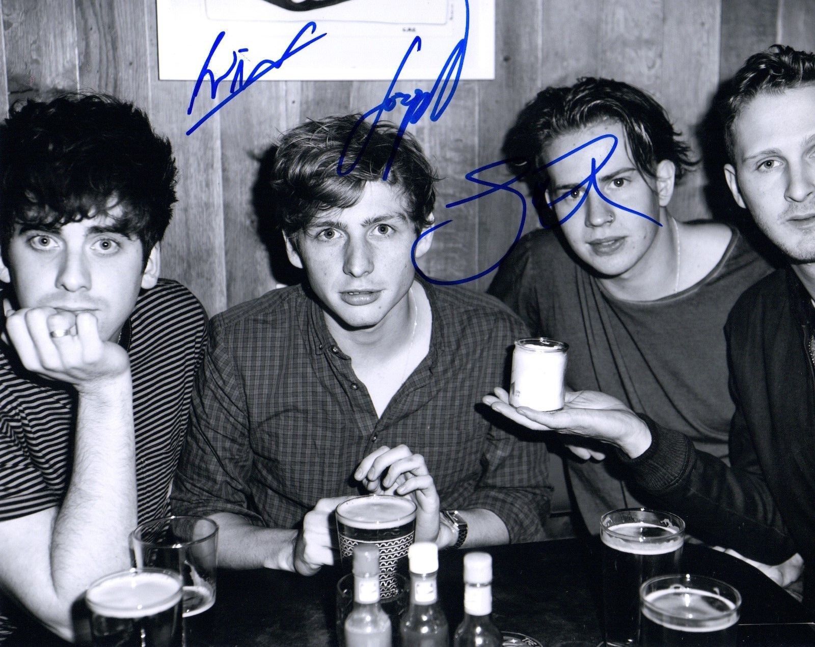 GFA British Rock Band * CIRCA WAVES * Signed 8x10 Photo Poster painting AD2 COA