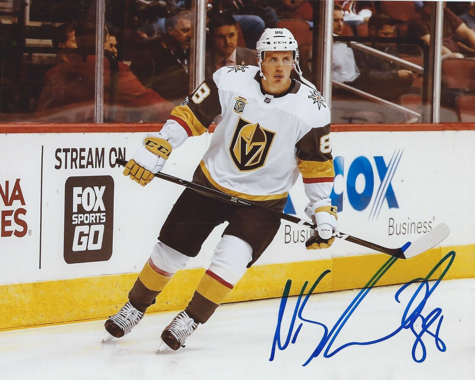 Nate Schmidt Signed 8x10 Photo Poster painting Vegas Golden Knights Autographed COA