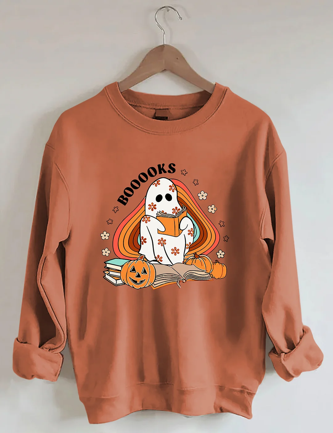 Boooooks Ghost Sweatshirt