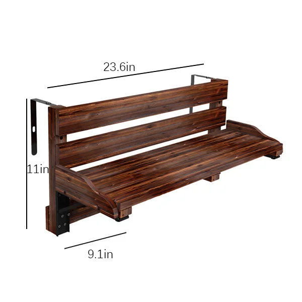GLVEE Balcony Flower Rack Hanger