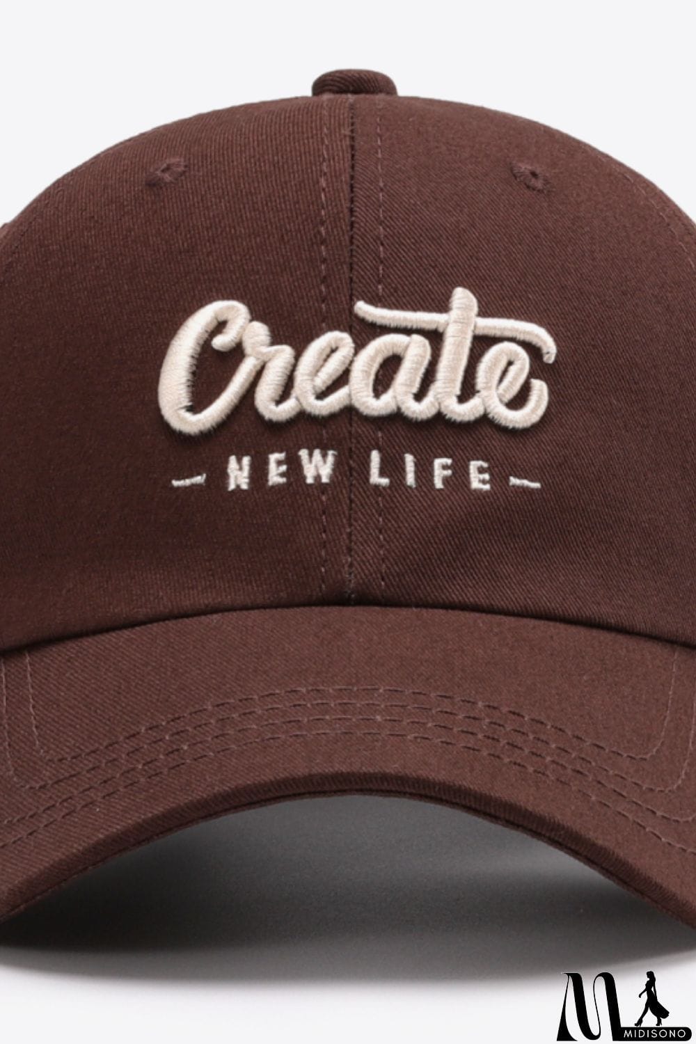 MidiSono - CREATE NEW LIFE Adjustable Cotton Baseball Cap