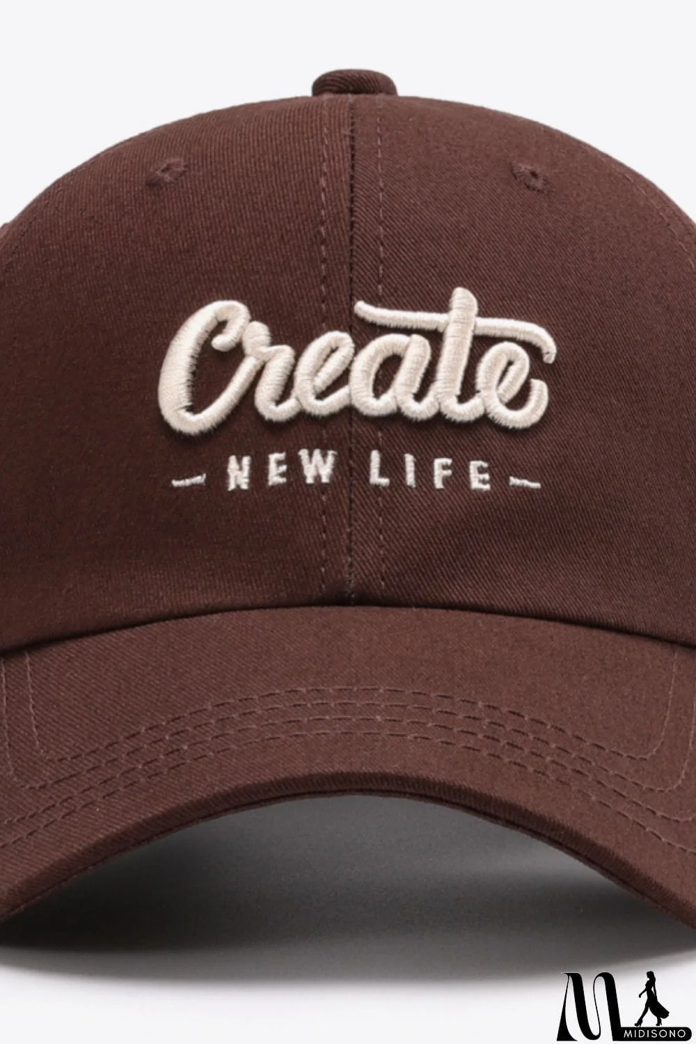 MidiSono - CREATE NEW LIFE Adjustable Cotton Baseball Cap