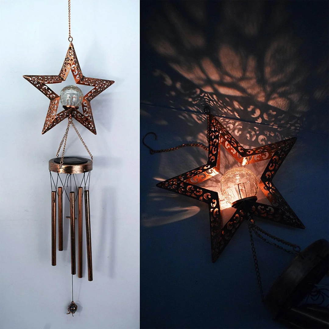 Solar Wind Chimes Light