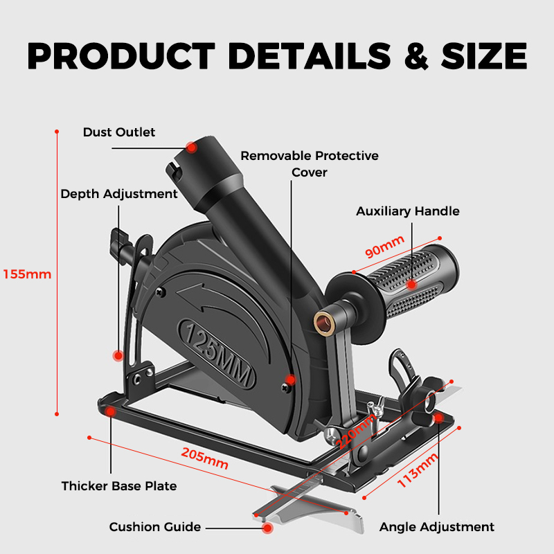 SAKER® Angle Grinder Holder