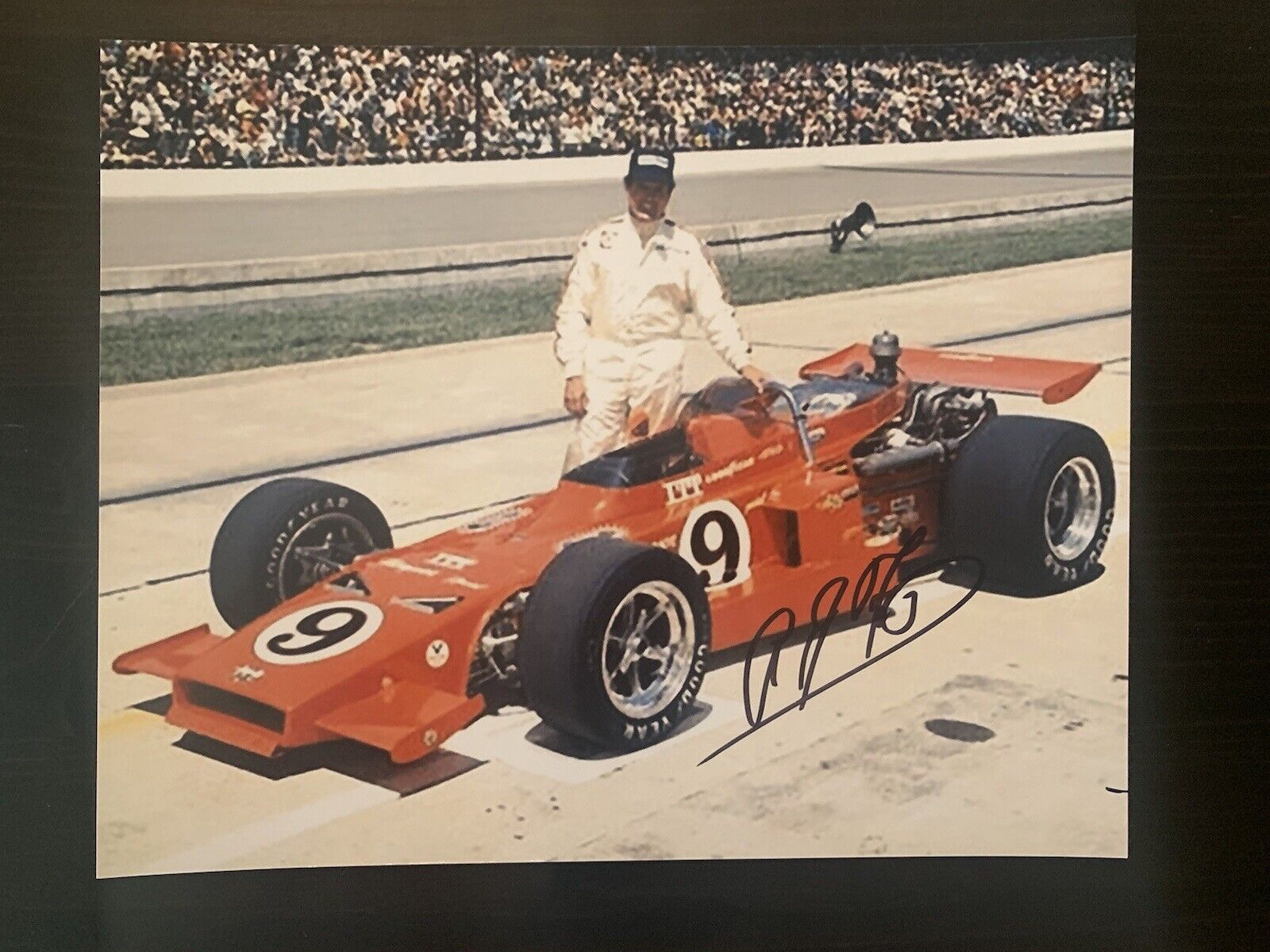 AJ Foyt Signed 8 X 10 Photo Poster painting Indianapolis 500 Autographed Indy Car