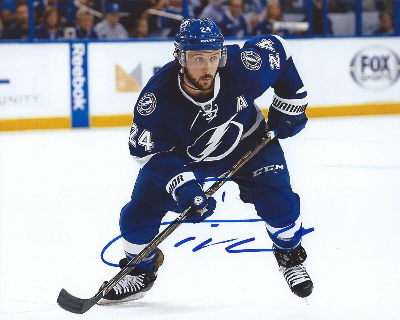 Ryan Callahan Signed 8x10 Photo Poster painting Tampa Bay Lightning Autographed COA D