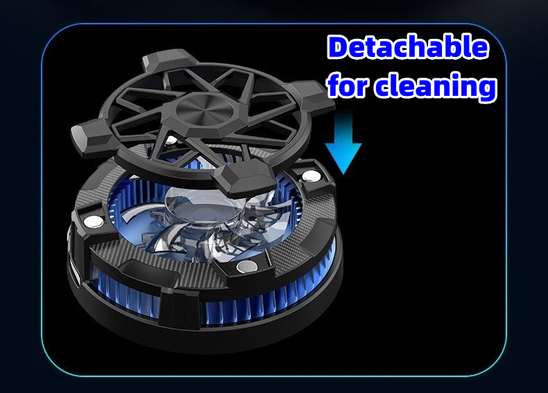 Magnetic semiconductor heat sink for mobile phone and tablet