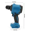 50000RPM Brushless Motor Air Blower LED Cordless Dust Blower for Makita 18V