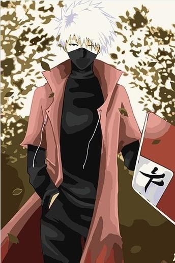 

Kakashi The 6th Hokage – Paint By Numbers - 40*50CM, 501 Original