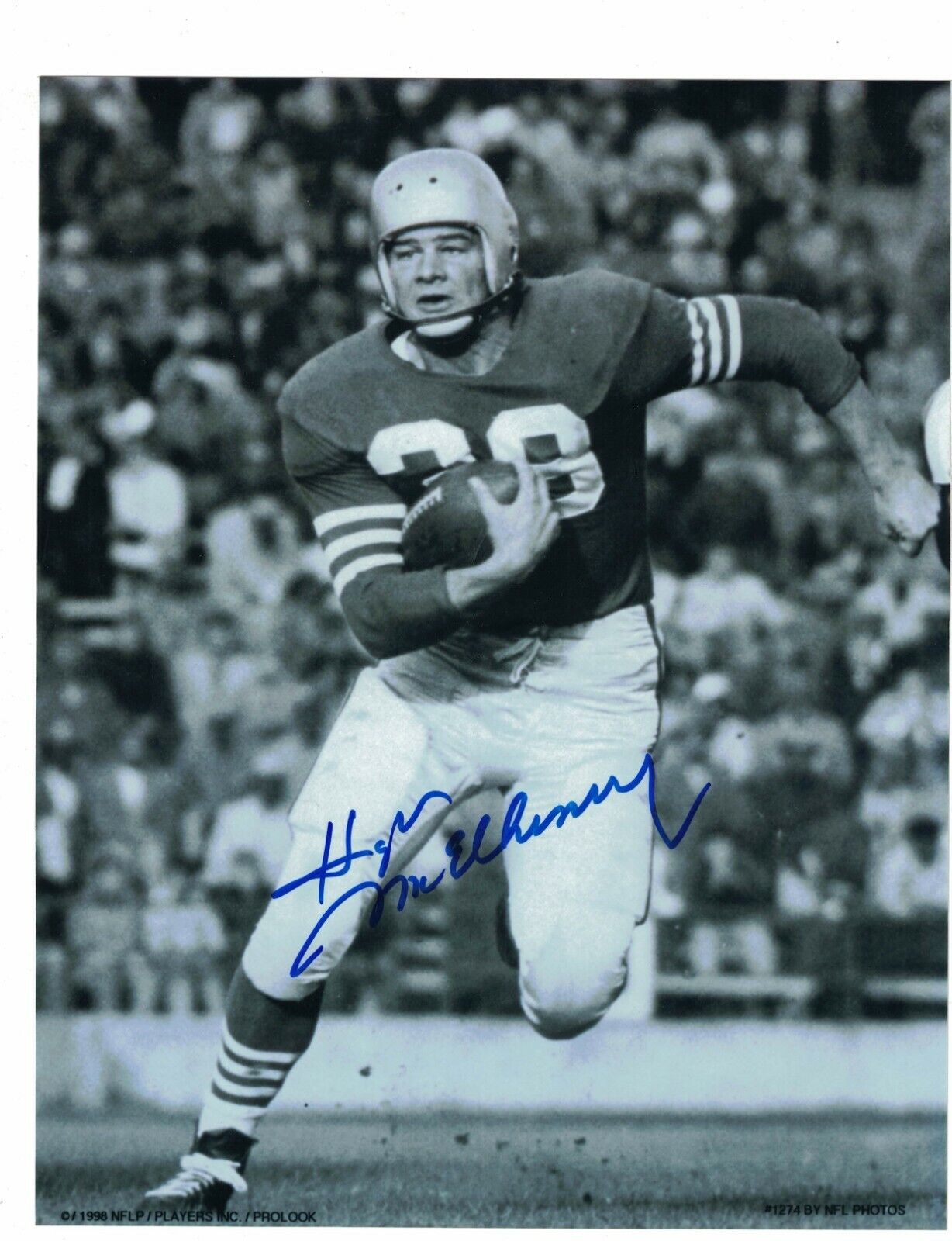 Hugh McElhenny San Francisco 49ers HOF Signed 8 x 10