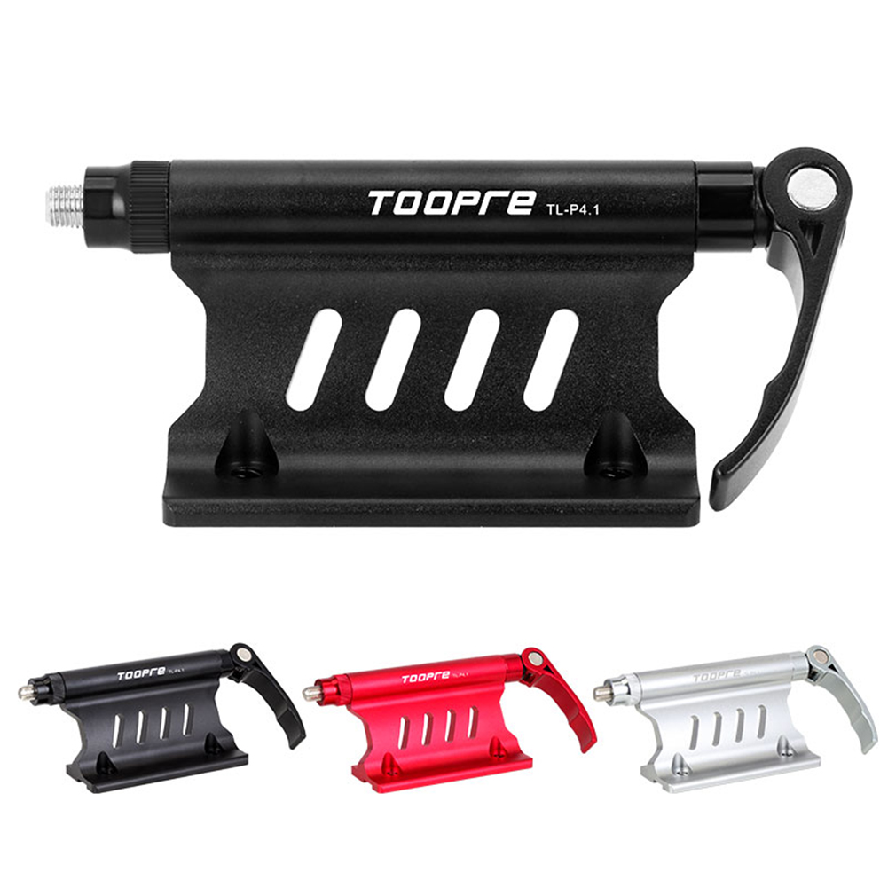 

TOOPRE Bicycle Front Fork Quick Release Fixing Clip Road Bike Luggage Rack, Black, 501 Original