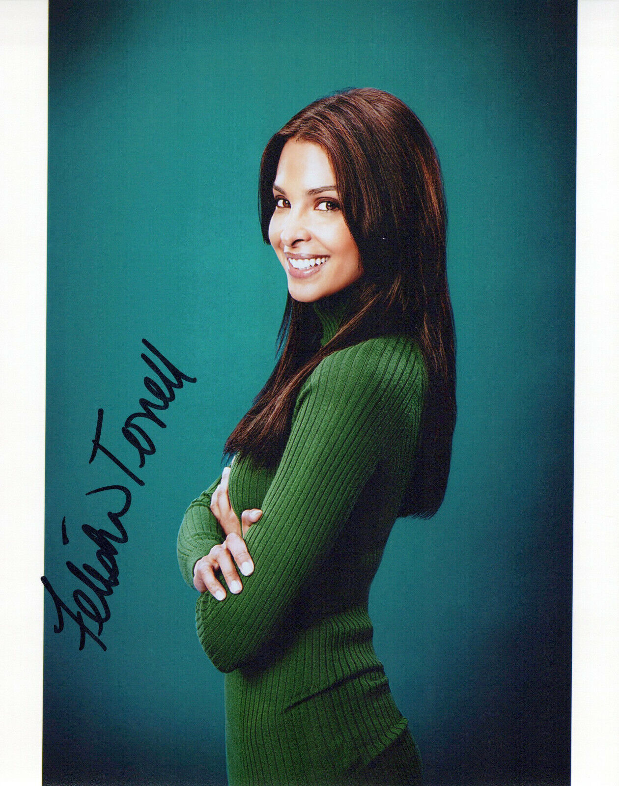 Felisha Terrell glamour shot autographed Photo Poster painting signed 8x10 #6