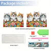Acrylic Double Sided Christmas 5D DIY Diamond Art Paper Towel Storage Rack Napkin Holder Kit
