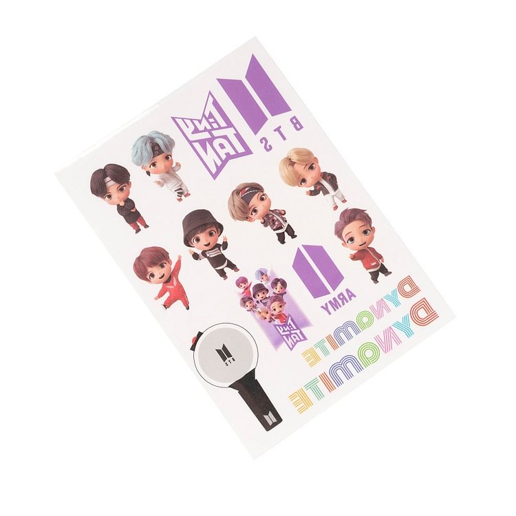 BTS Army Sticker Tattoo