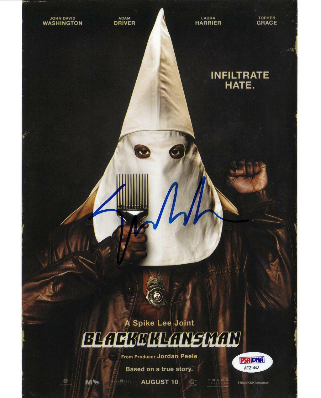 Spike Lee Signed Black Klansman Authentic Autographed 8x10 Photo Poster painting PSA/DNA#AF21442