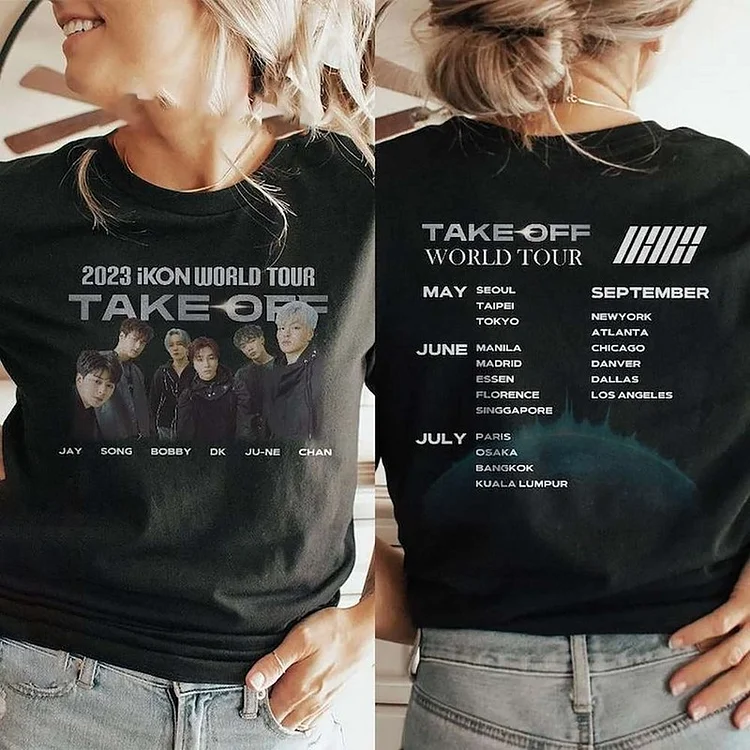 iKON 2023 World Tour : TAKE OFF Schedule Sweatshirt