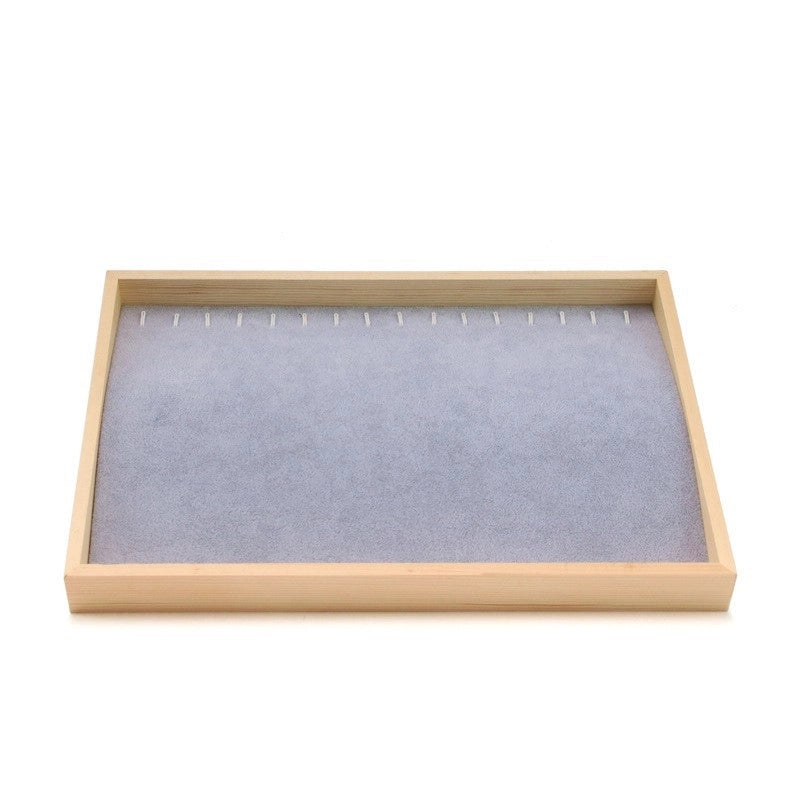 New Products In Stock Log Jewelry Display Tray Fashion Ring Necklace Brace Lace Bracelet Pendant Stand Jewelry Rack Props