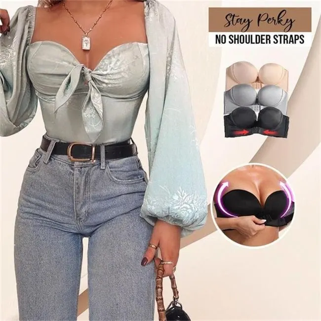 🔥Last Day 70% OFF🔥-Invisible strapless non-slip sexy no steel ring tube top