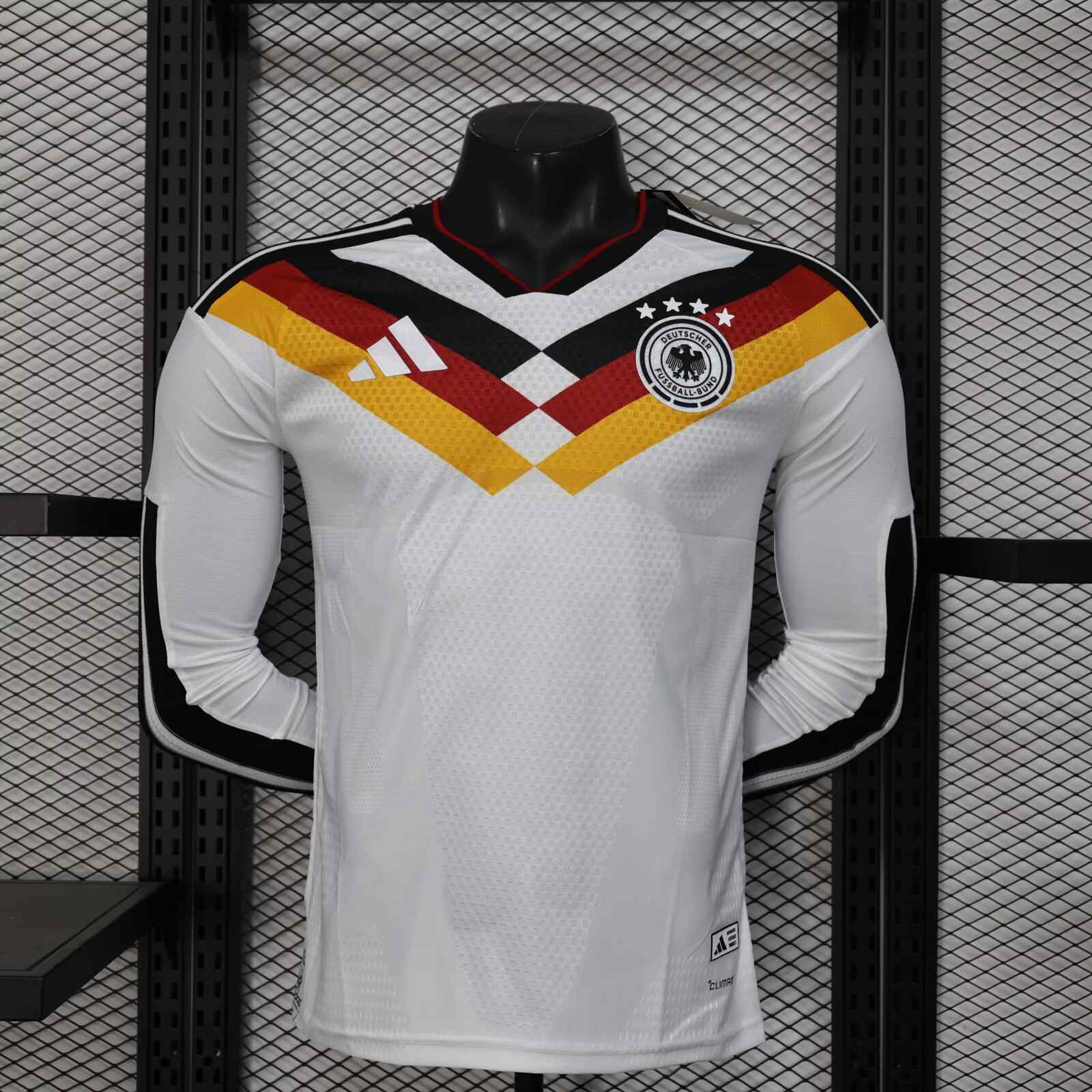 2026 Player Version Long Sleeve Germany Home Football Jersey（The player version jersey is a bit tight, please pay attention to the size selection）