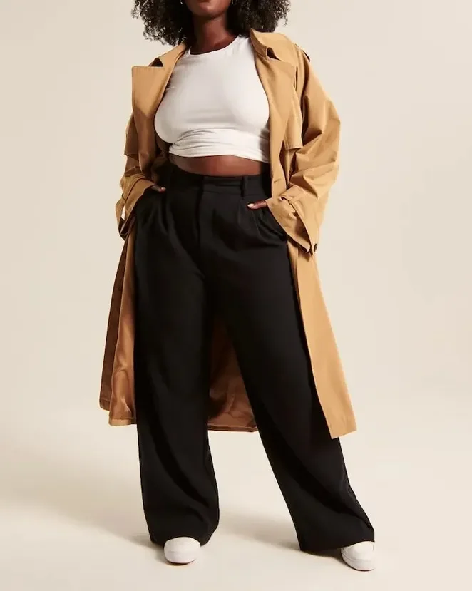 The Effortless Tailored Wide Leg Pants （Buy 2 Free Shipping）