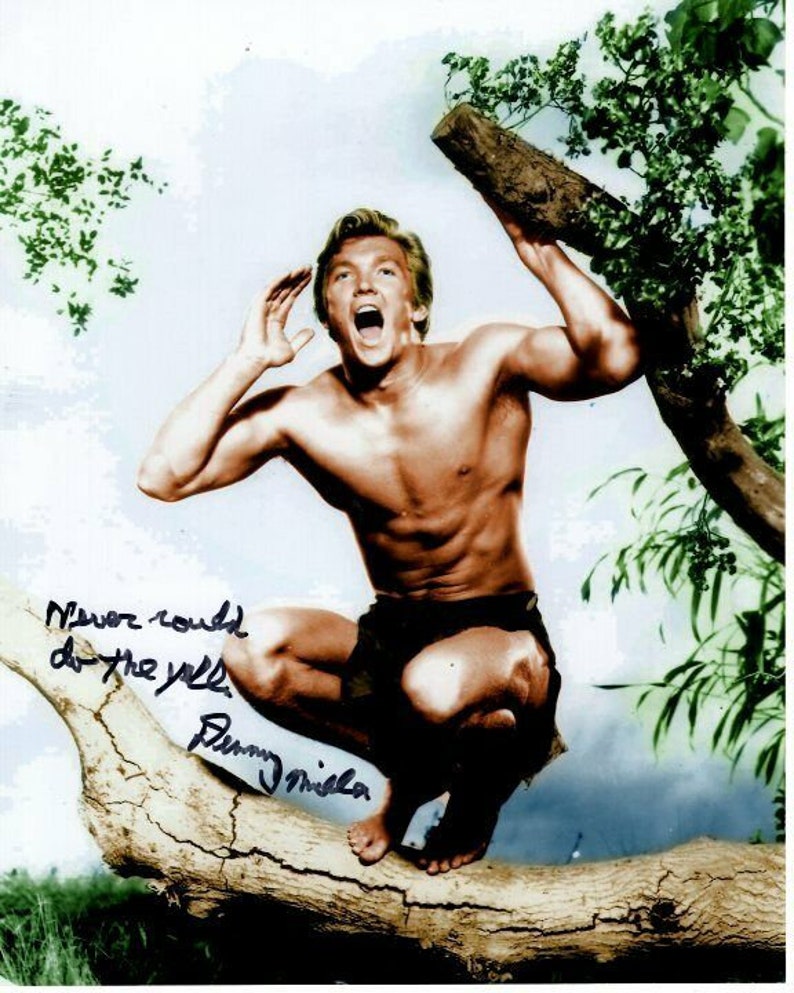 Denny miller signed autographed trazan Photo Poster painting