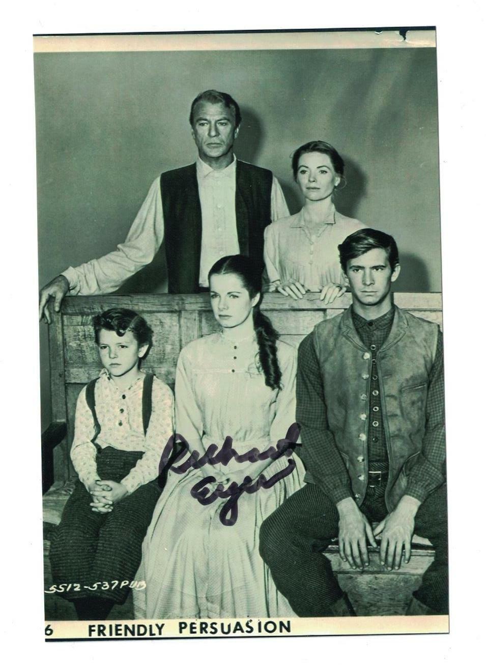 Richard Eyer Signed Autographed 4 x 6 Photo Poster painting Actor B