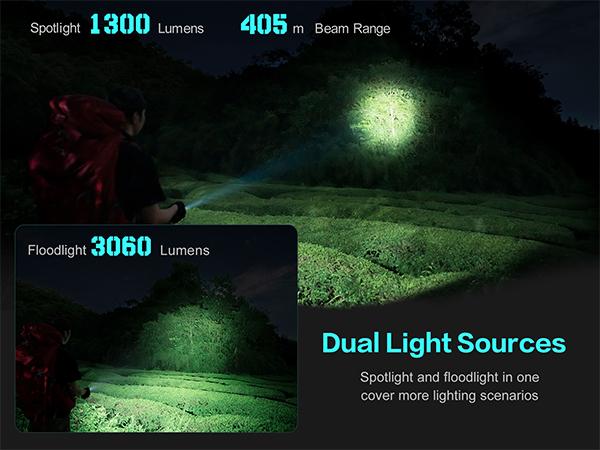 Product Introduction of LOOP GEAR SK05 Pro Mao Flat EDC Flashlight. 4360 Lumens Powerful Rechargeable LED Flashlight. Powerbank. Spotlight. Floodlight. Fast Battery Replacement (Links do not include k-sheath) 5
