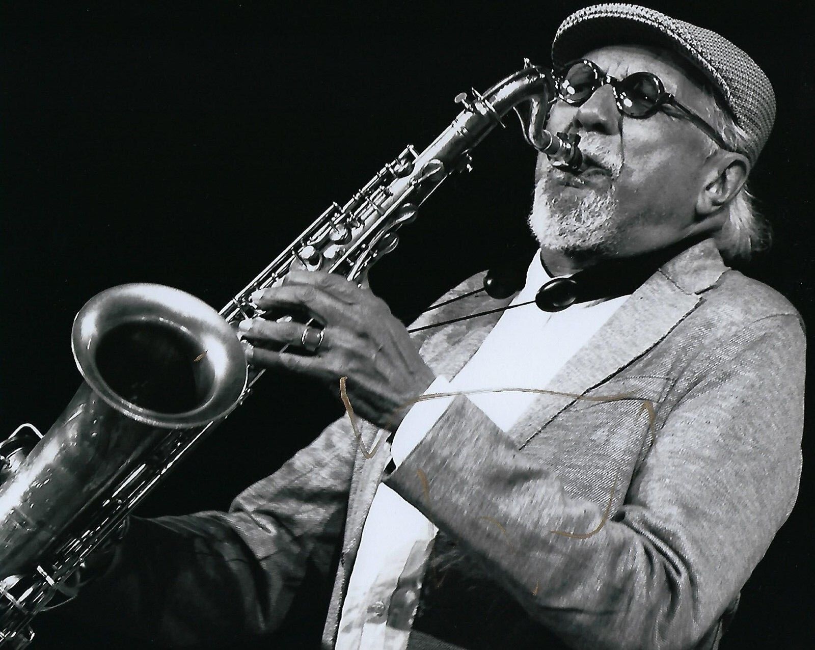 GFA World Famed Saxophone * CHARLES LLOYD * Signed Autograph 8x10 Photo Poster painting C4 COA