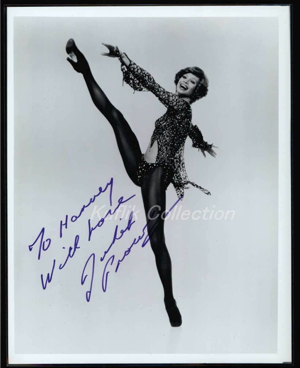 Juliet Prowse - Signed Vintage Celebrity Autograph Photo Poster painting - Actress - Dancer