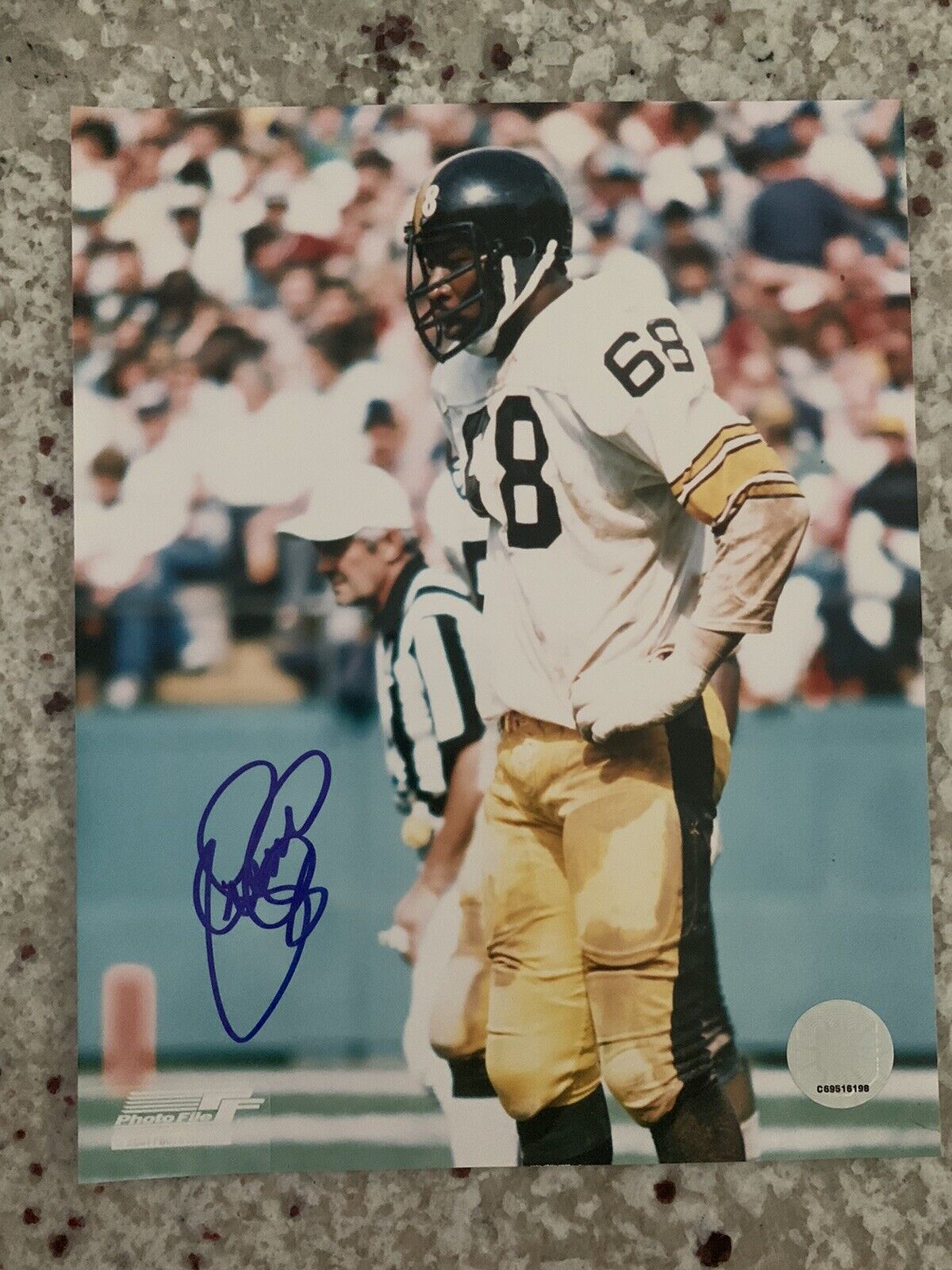 LC Greenwood Signed 8x10 Photo Poster painting Pittsburgh Steelers