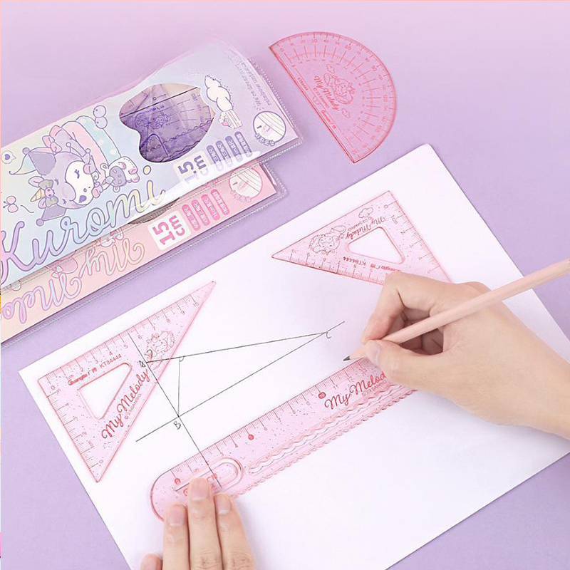 Cute Cartoon Pink and Purple Rulers Set ON1054