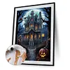 Halloween Haunted House-Paint by Numbers Acrylic Painting 40*50CM
