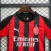 2025/2026 AC Milan Home Football Shirt 1:1 Thai Quality Kids Size