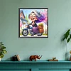 Diamond Painting-DIY Full Round Drill Elderly Lady