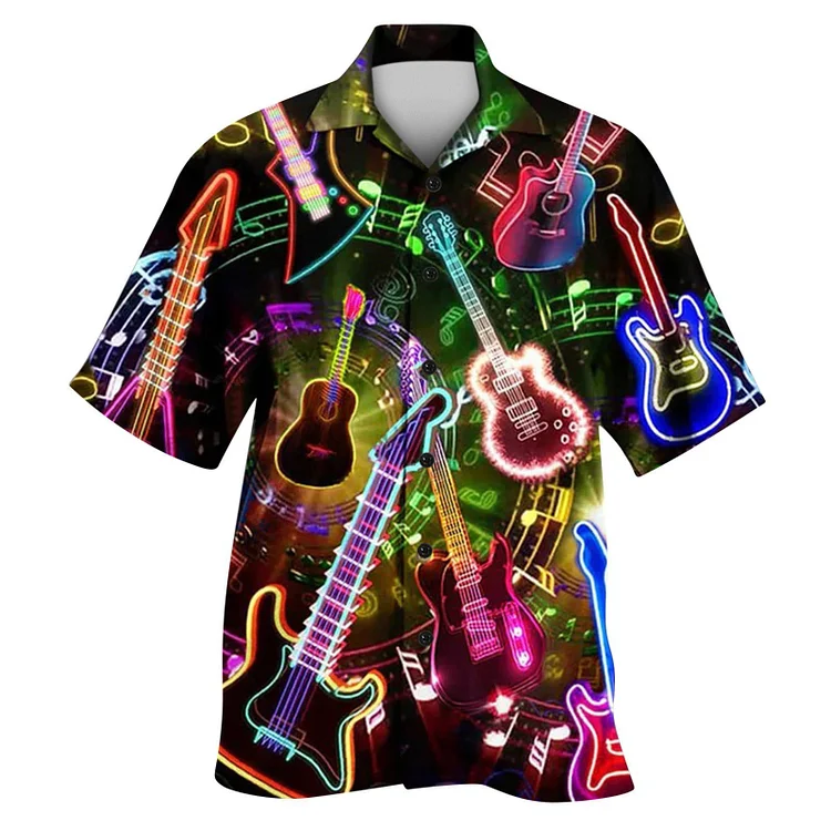 GUITAR | Unisex Hawaiian Shirt