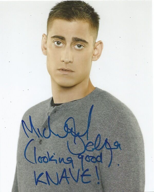 Once Upon A Time Michael Socha Autographed Signed 8x10 Photo Poster painting COA