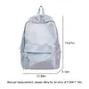Nylon Backpack Large Capacity Student Daypack School Bag for High School Student