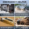 Snow Tire Chains for Car -  Portable Tires Traction Nylon Anti-skid Chain Belt Universal Adjustable Easy to Install Winter Emergency Accessories for Snow Ice Sand Mud Road Mountain Road Climbing
