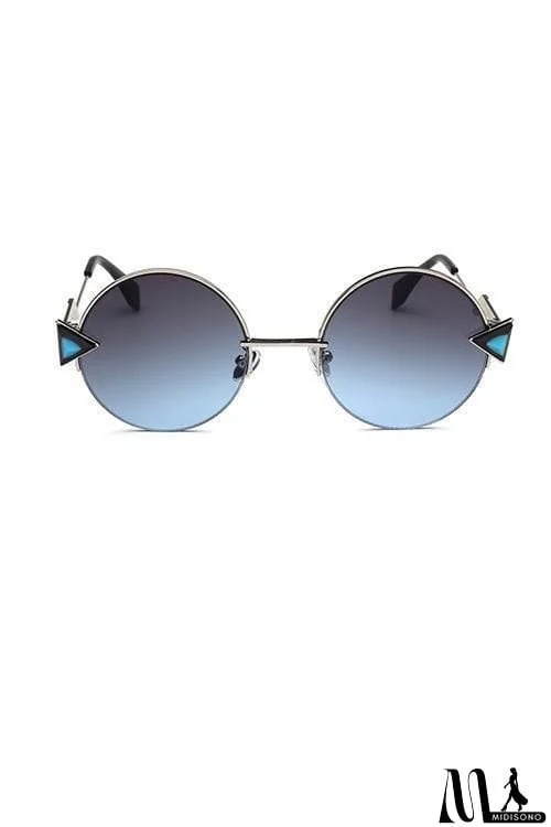 MidiSono - Oversized Round Sunglasses