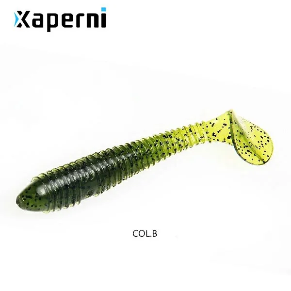 2018 Xaperni hot fishing lure Soft Bait S05 professional Lure 4" 6pcs 10cm/10g quality Carp Artificial Wobblers free shipping