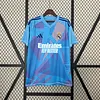 2024/2025 Real Madrid Goalkeeper Blue Football Shirt 1:1 Thai Quality