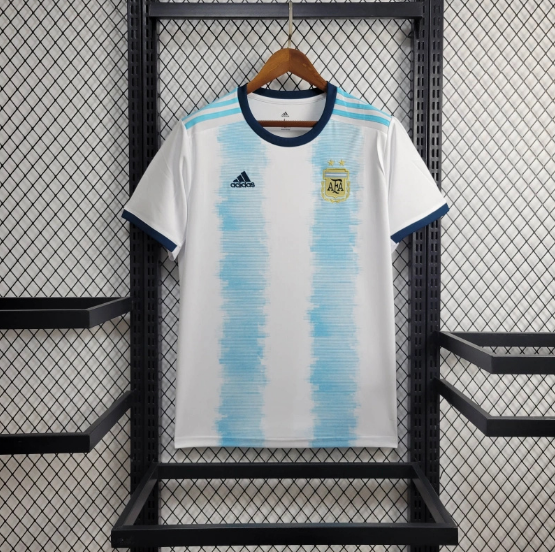 Retro 2019 Argentina Home Soccer Jersey Thai Quality