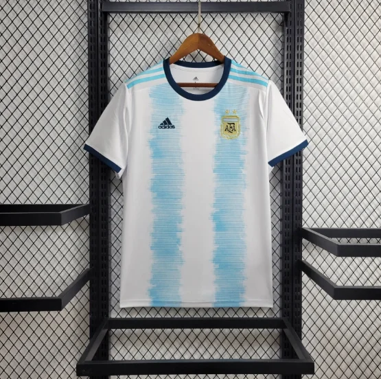 Retro 2019 Argentina Home Soccer Jersey Thai Quality