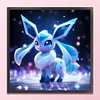 Pok&eacute;mon Eevee-11CT Stamped Cross Stitch 40*40cm/15.75*15.75in